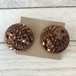 Vintage clip on earrings